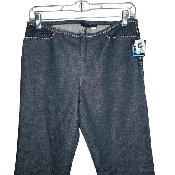 Vtg Gap Women’s Denim Bootcut Flare? Size 6 White Stitch BNWT Jeans Hippie - Picture 2 of 7